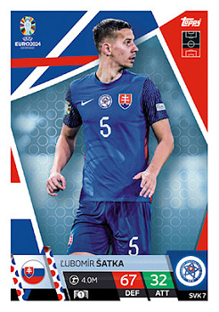 Lubomir Satka Slovakia Topps Match Attax EURO 2024 #SVK7